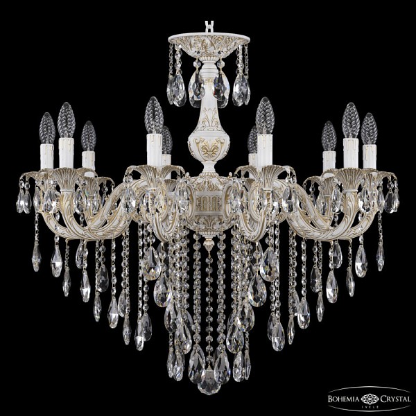 Подвесная люстра Bohemia Ivele Crystal AL7901 белый арт. AL79101/10/250 B WMG