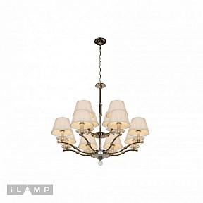 Подвесная люстра iLamp Vivaldi хром арт. 85125/8+4 CR