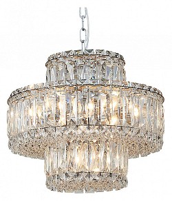 Подвесная люстра Newport 8450 хром арт. 8458+3/C chrome
