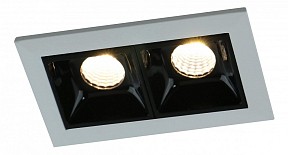 Встраиваемый светильник Arte Lamp Grill черный арт. A3153PL-2BK