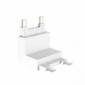 Соединитель для треков SWG PRO SLIM белый арт. CN-SLIM-WH-TL