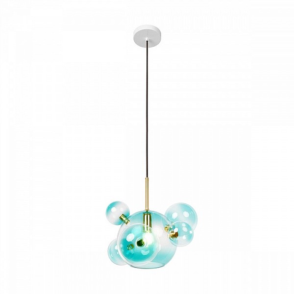 Подвесной светильник Loft it Bolle желтый арт. 2027-P6 Blue mini