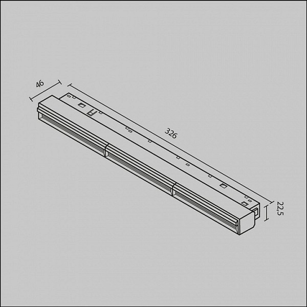 Встраиваемый светильник Maytoni Parete черный арт. TR106-4-18W-DS-B