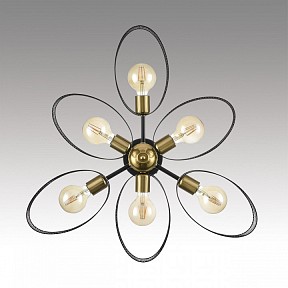 Люстра на штанге Lumion Comfi коричневый арт. 8153/6C