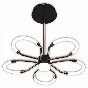 Люстра на штанге Natali Kovaltseva 42786 золото арт. HIGH-TECH LED LAMPS 82012