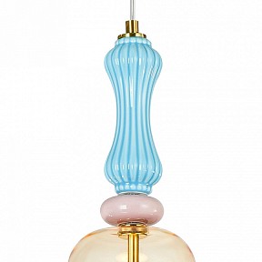 Подвесной светильник Arte Lamp Coral латунь арт. A2405SP-9YL