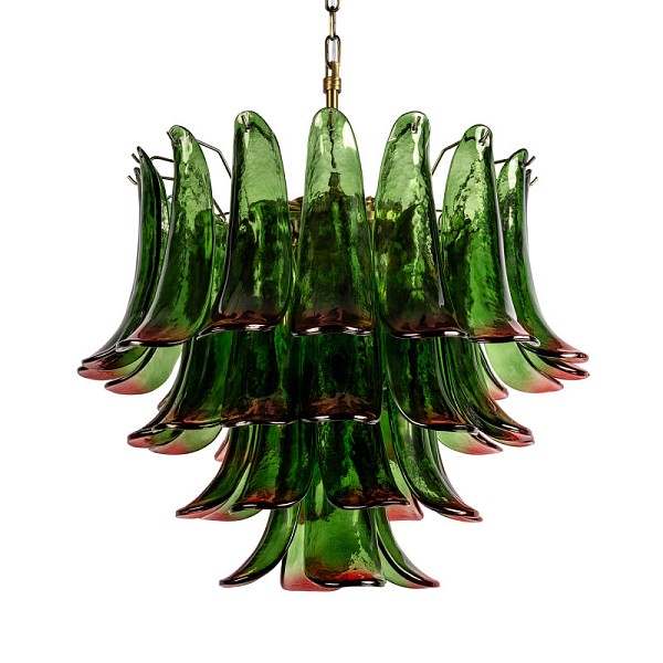Подвесная люстра Loft it Lilou бронза арт. 10600/600 Green red
