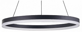 Подвесной светильник Natali Kovaltseva Oreol черный арт. LED LAMPS 81295