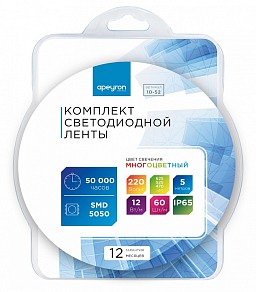 Лента светодиодная Apeyron Electrics  белый арт. 10-52