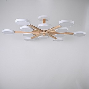 Люстра на штанге Imperiumloft TURNA White белый арт. TURNA-B01