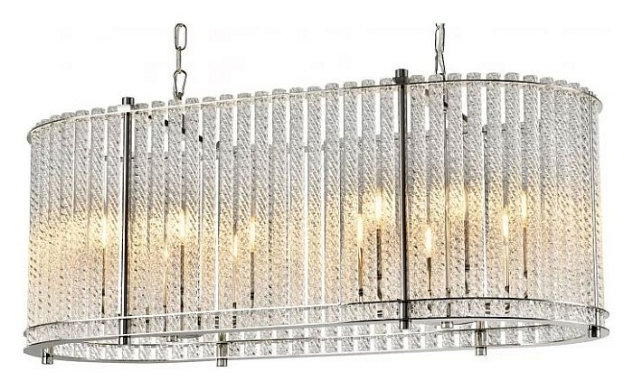 Подвесной светильник iLamp Manhattan никель арт. P2554-12 NIC