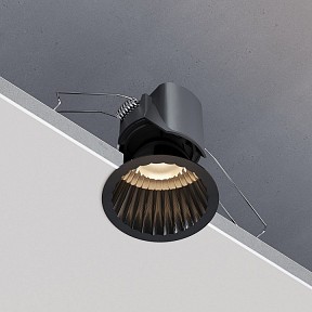 Встраиваемый светильник Elektrostandard Arco черный арт. 15274/LED