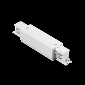 Соединитель для треков Lightstar Quattro белый арт. 504186-FRPS