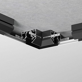 Соединитель для треков Elektrostandard Slim Magnetic черный арт. a067414