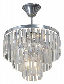 Люстра на штанге Vitaluce V5825 хром арт. V5825-9/4PL