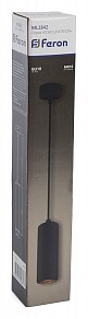 Подвесной светильник Feron ML1842 черный арт. 48396