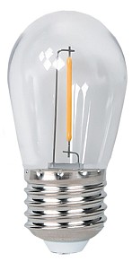 Лампа светодиодная Jazzway   арт. PLED ECO S14 1w E27 2700K CLEAR