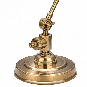 Настольная лампа офисная Covali  латунь арт. NL-34008