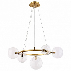 Подвесная люстра Arte Lamp Albus бронза арт. A7780SP-5AB