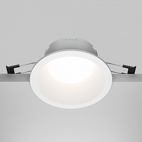 Встраиваемый светильник Maytoni Technical Пай белый арт. DL126-GX53-W