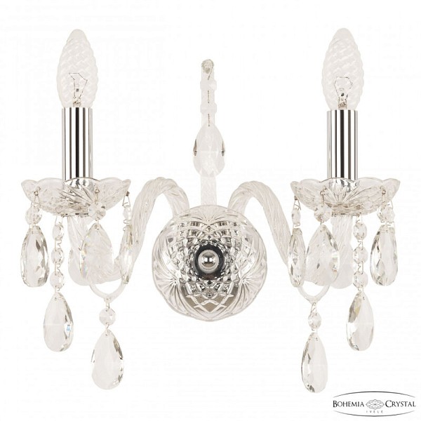 Бра Bohemia Ivele Crystal 105 никель арт. 105B/2/141 Ni