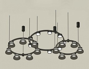 Подвесная люстра Ambrella Light XR черный арт. XR92092010