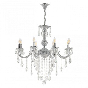 Подвесная люстра Bohemia Ivele Crystal AL7801 никель арт. AL78101/8/250 B NW