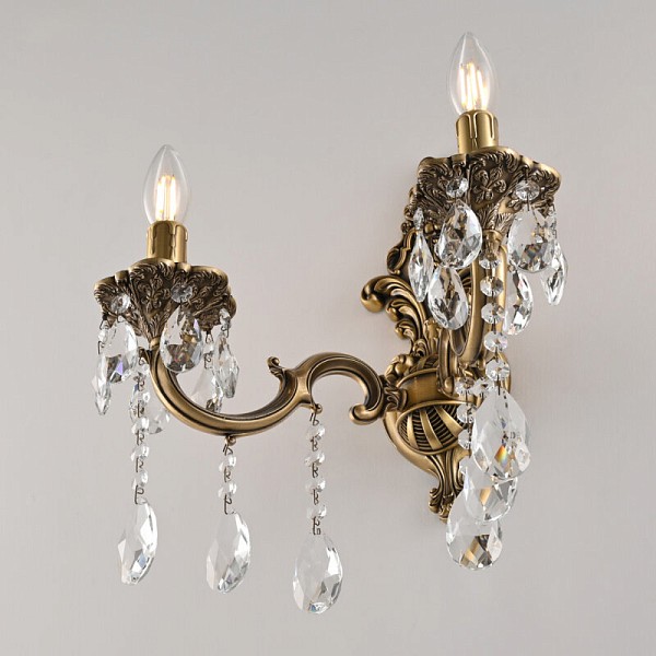 Бра Bohemia Ivele Crystal AL7801 золото арт. AL7801B14/2/175 A FP