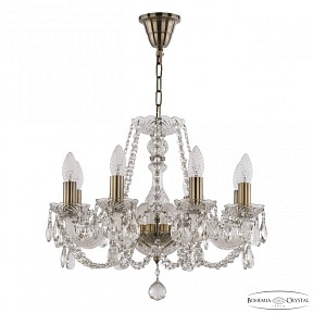Подвесная люстра Bohemia Ivele Crystal 101 золото арт. 101/8/165 Pa