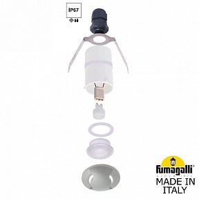 Грунтовый светильник Fumagalli Teresa серый арт. 2L2.000.000.LXZ1L