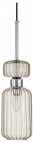 Подвесной светильник Escada Gloss серый арт. 1141/1S Chrome/Beige