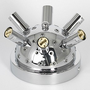 Потолочная люстра Lussole Davie серый арт. LSP-8780