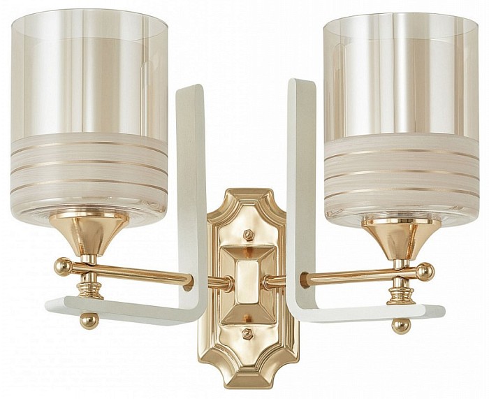 Бра Arte Milano Florentia-6087 белый арт. 306087/2W Wh/Gd