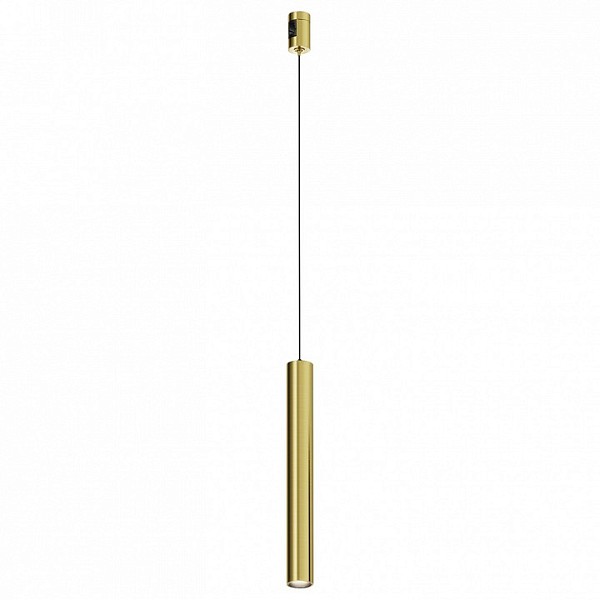 Подвесной светильник Maytoni Technical Focus Led латунь арт. TR155-1-5W4K-BS