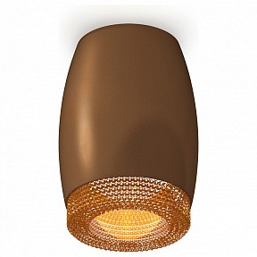 Накладной светильник Ambrella Light XS коричневый арт. XS1124011