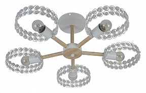 Люстра на штанге Escada Banjo коричневый арт. 679/5P White
