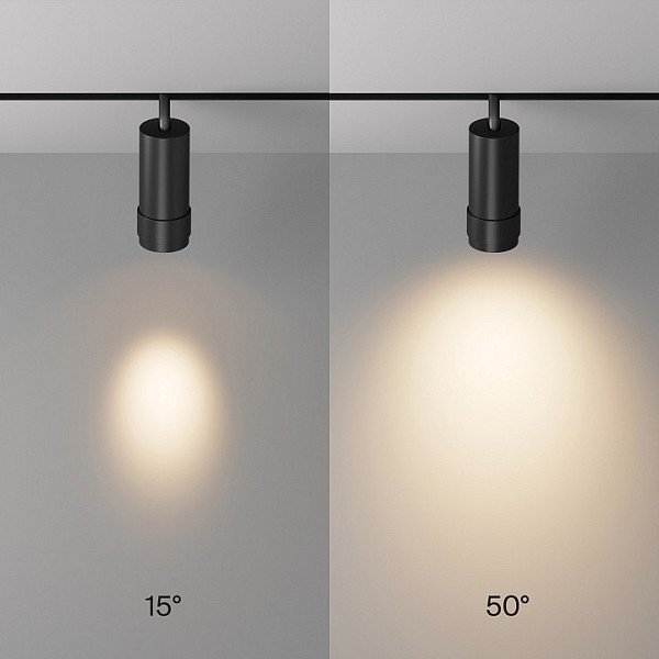 Светильник на штанге Maytoni Focus Zoom черный арт. TR211-1-12W2.7K-Z-B