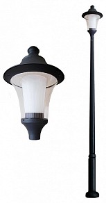 Фонарный столб Fumagalli REMO черный арт. R50.372.000.AXH27
