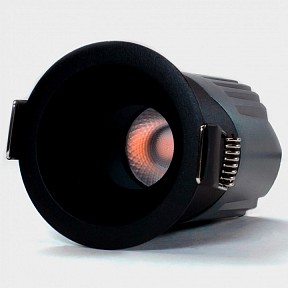 Встраиваемый светильник SWG RC черный арт. RC-D52-7-BL-WW65