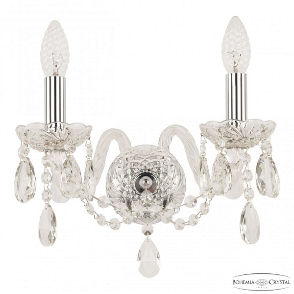 Бра Bohemia Ivele Crystal 116 никель арт. 116B/2/141 Ni