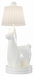 Настольная лампа декоративная Maytoni Senor Alpaca белый арт. MOD377TL-L5W3K