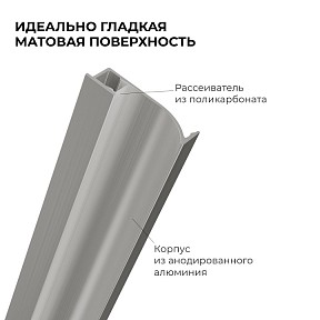Профиль Apeyron Electrics  металл арт. 08-66
