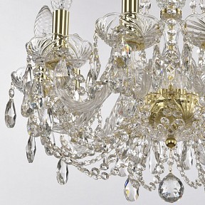 Подвесная люстра Bohemia Ivele Crystal 101 золото арт. 101/10/165 G