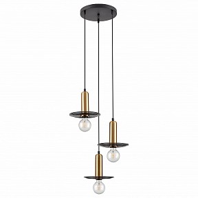 Подвесной светильник Vele Luce Gustoso черный арт. VL5892P33