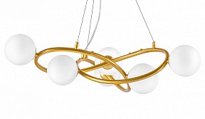 Подвесная люстра Lightstar Globo золото арт. 799063