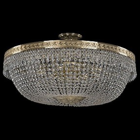 Светильник на штанге Bohemia Ivele Crystal 1901 золото арт. 19011/80IV G