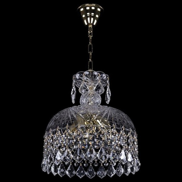 Подвесной светильник Bohemia Ivele Crystal 1478 золото арт. 14781/30 G Leafs