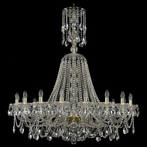 Подвесная люстра Bohemia Art Classic 11.25 золото арт. 11.25.18.400.XL-128.Gd.Sp