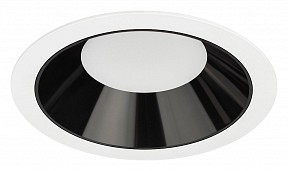 Встраиваемый светильник Эра LED 21-24-3K черный арт. Б0062147
