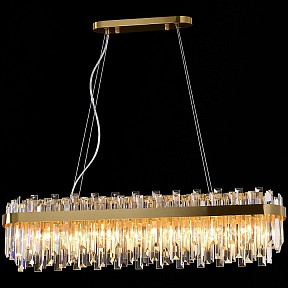 Подвесная люстра ILLUMICO IL5189 золото арт. IL5189-8LLS-29 BRASS MIRAGE
